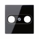 Накладка на TV+R-розетку Jung ECO profi. Цвет "Антрацит" (A561BFTVAN)