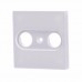 Накладка на TV+R-розетку Jung ECO profi. Цвет "Белый" (арт. A561PLTVWW)