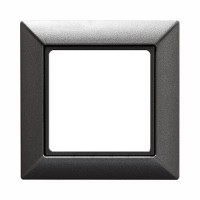 Рамка одноместная Jung ECO profi. Цвет "Антрацит" (EP481AN)