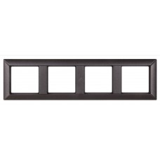 Рамка чотиримісна Jung ECO profi. Колір: Антрацит