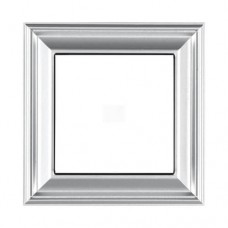 Рамка одномісна Jung ECO profi Design. Колір: Алюміній