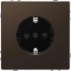 MTN2300-6052 Розетка з/к и шторками Merten D-Life "Мокко" MTN2300-6052 Розетка з/к и шторками Merten D-Life "Мокко"