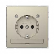 MTN2304-6033 Розетка з/к с LED модулем Merten D-Life "Сахара"