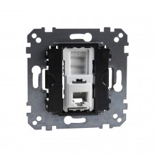 RJ12,4 КОНТ, МЕХАН.ТЕЛЕКОМ.РОЗЕТКЫ MTN463501