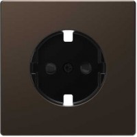 MTN2330-6052 Накладка для розетки со шторками Merten D-Life "Мокко"