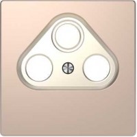 MTN4123-6051 Накладка для TV-розетки Merten D-Life "Шампань"