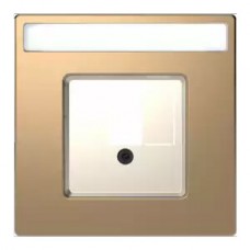 Лицьова панель для TAE/Audio Merten D-Life шампань (MTN4250-6051) Лицьова панель для TAE/Audio Merten D-Life шампань (MTN4250-6051)