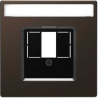 Лицьова панель для TAE/Audio Merten D-Life мокко (MTN4250-6052) Лицьова панель для TAE/Audio Merten D-Life мокко (MTN4250-6052)