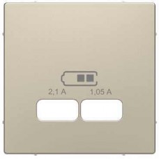 MTN4367-6033 Накладка для USB-розетки Merten D-Life "Сахара"