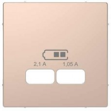 MTN4367-6051 Накладка для USB-розетки Merten D-Life "Шампань"