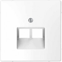 MTN4522-6035 Накладка для двойной интернет-розетки RJ45 Merten D-Life "Белый Лотос"