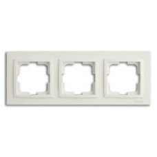 ⚡Рамка тройная серии Despina (Mono Electric) Белая