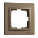 ⚡Рамка одноместная серии Despina (Mono Electric). Цвет Бронза