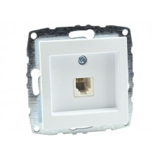 ⚡Механизм розетки TF Евро (623K) Despina Белая с панелью