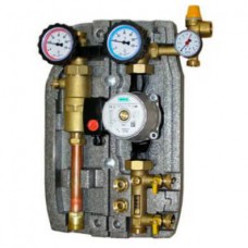 Двухконтурная насосная группа для гелиосистемы B.R.V. S2 Solar 3 1" Н, Wilo Star ST 25/7 (8-28 l/min)