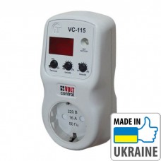 Однофазное реле напряжения типа "вольт-контроль" Новатек-Электро VC-115 (NTRN115VC) NTRN115VC