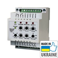 Универсальный блок защиты электродвигателей Новатек-Электро УБЗ-301 5-50А (NTBZ30105)