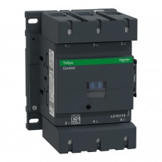 Контактор TeSys D 3Р 115A НО + НЗ 220В 50Гц (LC1D115M5)