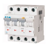 ⚡Диференційний автомат Eaton mRB6, 13А, 300мА, 3P+N, C (120667)