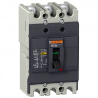 ⚡Автоматический выключатель Schneider Electric EasyPact EZC100N, 3Р, 50А, 15 кА (EZC100N3050)