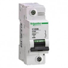 ⚡Автоматичний вимикач Schneider Electric C120N, 100А, крива B, 1 полюса,10кА (A9N18342)