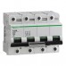 Автоматичний вимикач Schneider Electric C120N, 100А, крива C, 4 полюса