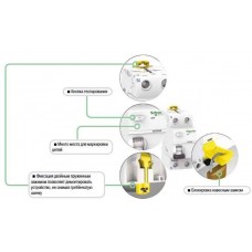 Дифференциальный выключатель нагрузки (УЗО) Schneider Electric iID K, 25А, 30мА, 2P (A9R50225)