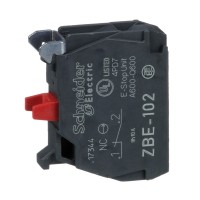 Контактный блок 1НЗ c винтовым зажимом (ZBE102)