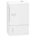 Щит навесной Mini Pragma белые двери, 1 ряд, 4 модуля, Schneider Electric, Италия (MIP12104)
