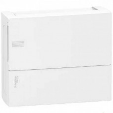 ⚡Щит навесной Mini Pragma белые двери, 1 ряд, 12 модулей, Schneider Electric, Италия (MIP12112)
