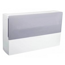 ⚡Щит навісний Mini Pragma прозорі двері, 1 ряд, 18 модулів, Schneider Electric, Італія (MIP12118T)