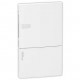 ⚡Щит вбудований Mini Pragma білі двері, 1 ряд, 4 модулі, Schneider Electric, Італія (MIP22104)