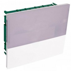 ⚡Щит вбудований Mini Pragma прозорі двері, 1 ряд, 12 модулів, Schneider Electric, Італія (MIP22112T)