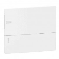 ⚡Щит встраиваемый Mini Pragma белые двери, 1 ряд, 18 модулей, Schneider Electric, Италия (MIP22118) ⚡Щит встраиваемый Mini Pragma белые двери, 1 ряд, 18 модулей, Schneider Electric, Италия (MIP22118)