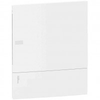 ⚡Щит встраиваемый Mini Pragma белые двери, 2 ряда, 24 модуля, Schneider Electric, Италия (MIP22212)