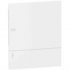 ⚡Щит вбудований Mini Pragma білі двері, 2 ряди, 24 модуля, Schneider Electric, Італія (MIP22212)