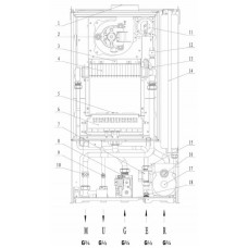 Газовий котел Rocterm Diamond TD-B24 (24 кВт, 240 м2)
