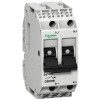Автоматический выключатель для защиты двигателя Schneider Electric TeSys 2П-12A-id-165А (GB2DB20)
