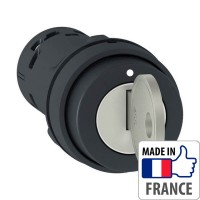 Переключатель с ключом Schneider Electric XB7, 2 положения с фиксацией, в монолитном корпусе, 1NO XB7NG21 Переключатель с ключом Schneider Electric XB7, 2 положения с фиксацией, в монолитном корпусе, 1NO XB7NG21