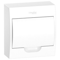 Щиток розподільчий навісний Schneider Electric Easy9 на 8 модулів, білі дверцята