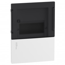 ⚡Щит вбудований Mini Pragma димчасті двері, 1 ряд, 6 модулів, Schneider Electric, Італія (MIP22106S)