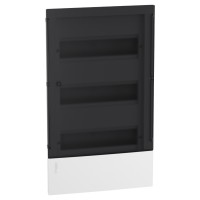 ⚡Щит вбудований Mini Pragma димчасті двері, 3 ряди, 36 модулів, Schneider Electric, Італія (MIP22312S)