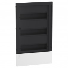 ⚡Щит вбудований Mini Pragma димчасті двері, 3 ряди, 36 модулів, Schneider Electric, Італія (MIP22312S)