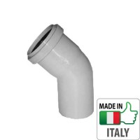 Колено (отвод) канализационное Valsir HTB O32x67°, 504007