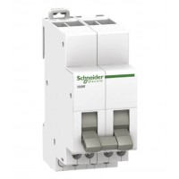 Переключатель трехпозиционный Schneider Electric Acti 9 iSSW, 2 переключ. контакта, 2 модуля