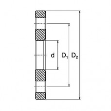 Свободный фланец 40/Dn32, Wavin Ekoplastik, PRI040NXXX