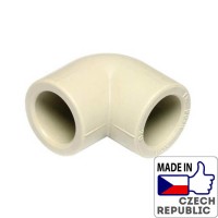 PP-R Колено (угол) 90° ВВ, d=25мм, Wavin Ekoplastik, SKO02590XX