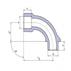 PP-R відведення 20мм на 90 градусов, Wavin Ekoplastik, SO02090XXX