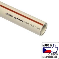 PP-RCT Труба Fiber Basalt Plus S4/PN22/SDR9 диаметром 110х12,3мм, L=4м, Wavin Ekoplastik, STRFB110TRCT
