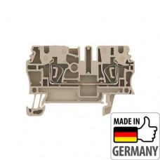 1608510000 Клема прохідна з пружинним з'єднанням Weidmuller WDU 2,5, 2,5 мм.кв